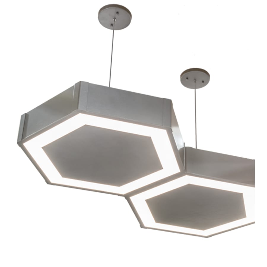 Meyda Tiffany 7 Light 88" Wide Suspension Linear Pendant