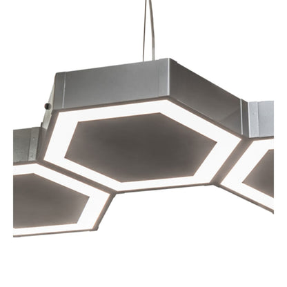 Meyda Tiffany 7 Light 88" Wide Suspension Linear Pendant