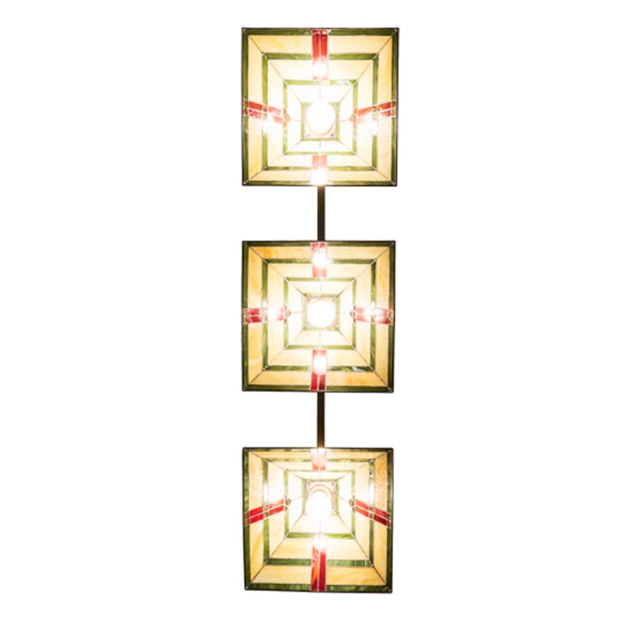 Meyda Tiffany 3 Light 48" Wide Linear Pendant