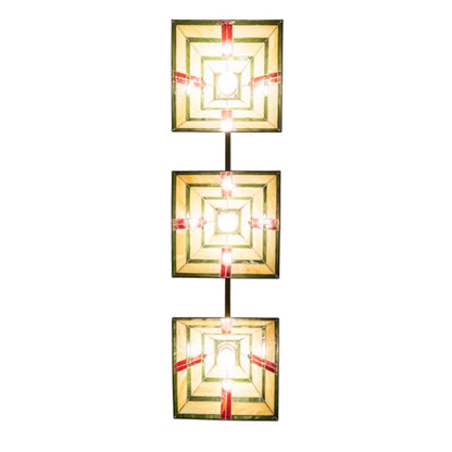 Meyda Tiffany 3 Light 48" Wide Linear Pendant