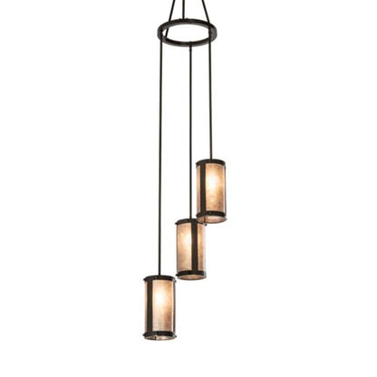 Meyda Tiffany Cartier 3 Light 20" Wide Multi Light Pendant