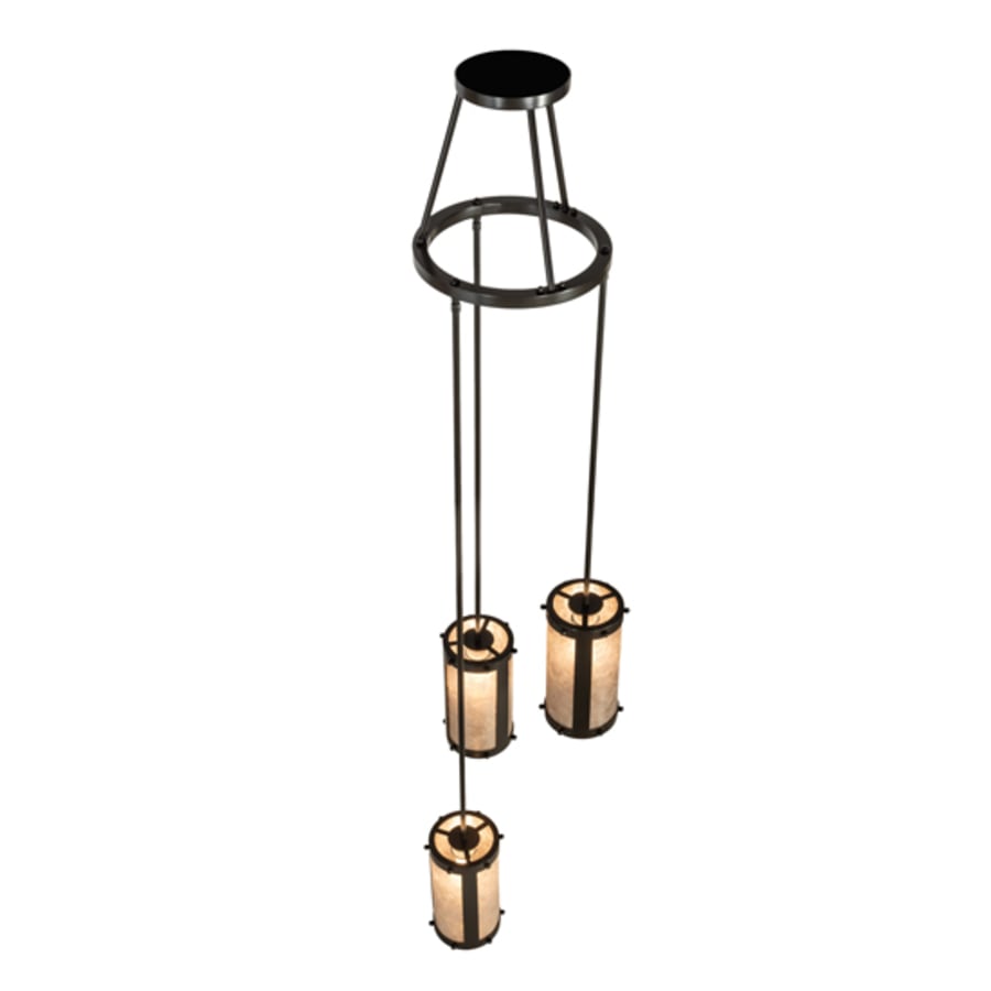 Meyda Tiffany Cartier 3 Light 20" Wide Multi Light Pendant