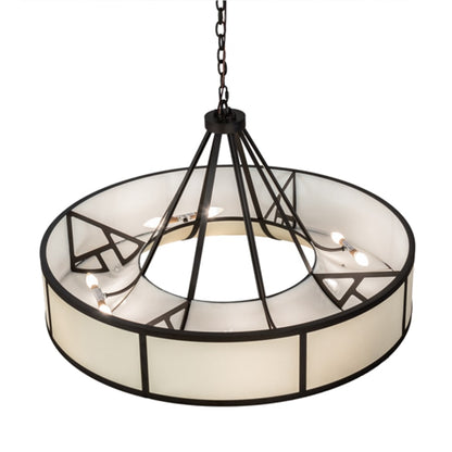 Meyda Tiffany 8 Light 40" Wide Pendant