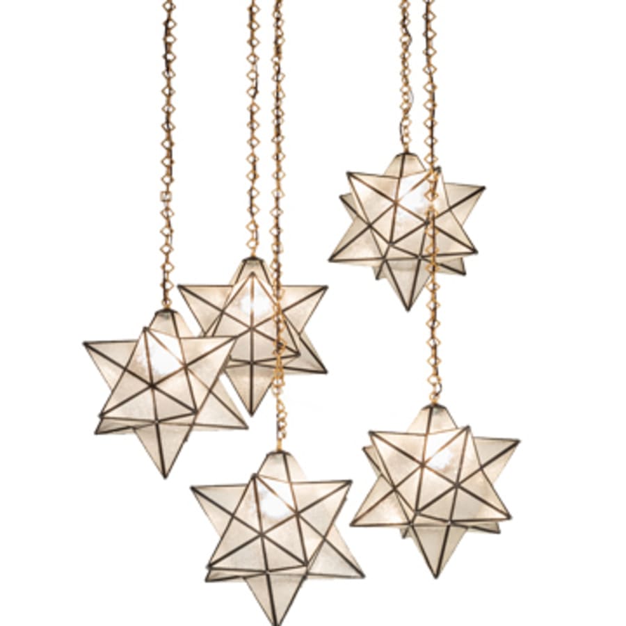Meyda Tiffany 5 Light 45" Wide Multi Light Pendant