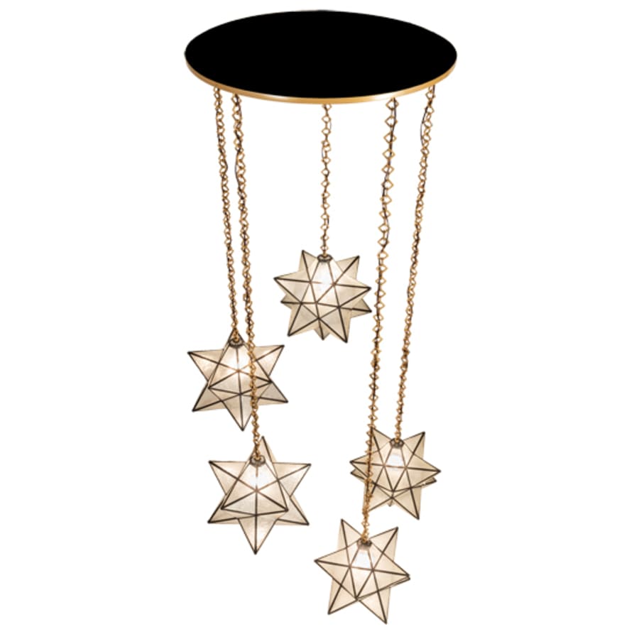 Meyda Tiffany 5 Light 45" Wide Multi Light Pendant