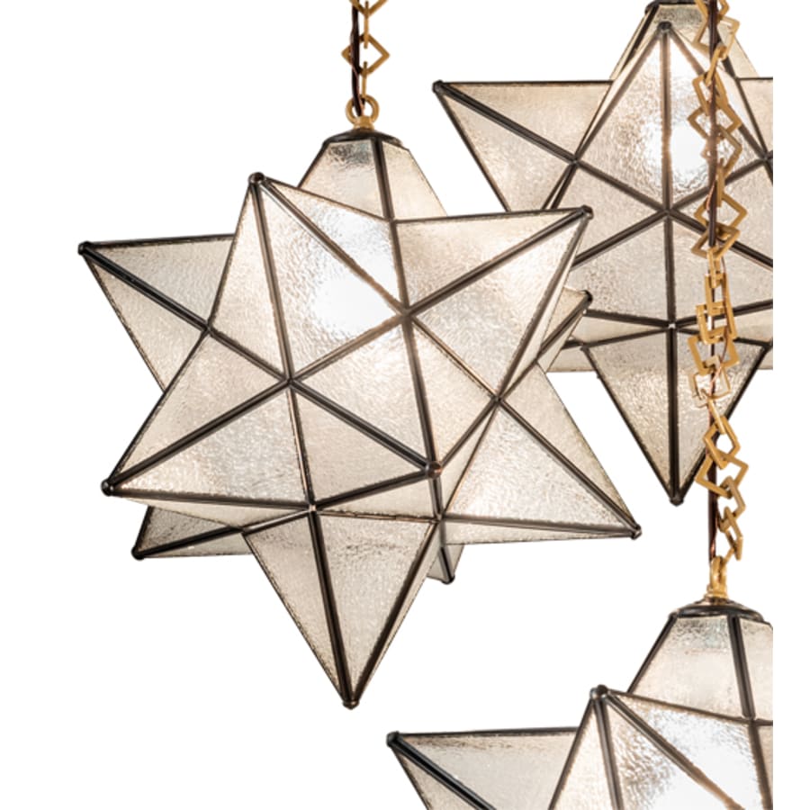 Meyda Tiffany 5 Light 45" Wide Multi Light Pendant