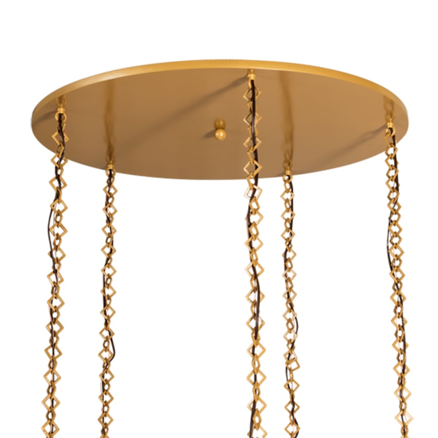 Meyda Tiffany 5 Light 45" Wide Multi Light Pendant