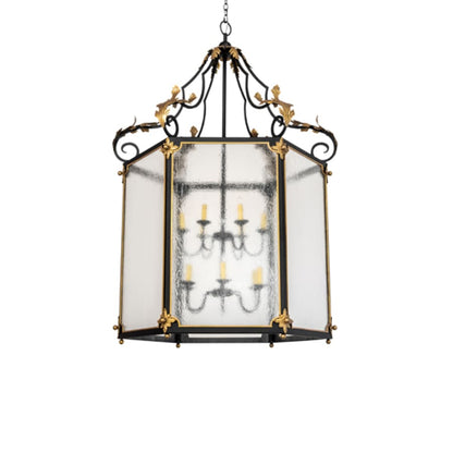 Meyda Tiffany 12 Light 48" Wide Taper Candle Pendant
