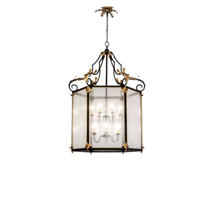 Meyda Tiffany 12 Light 48" Wide Taper Candle Pendant