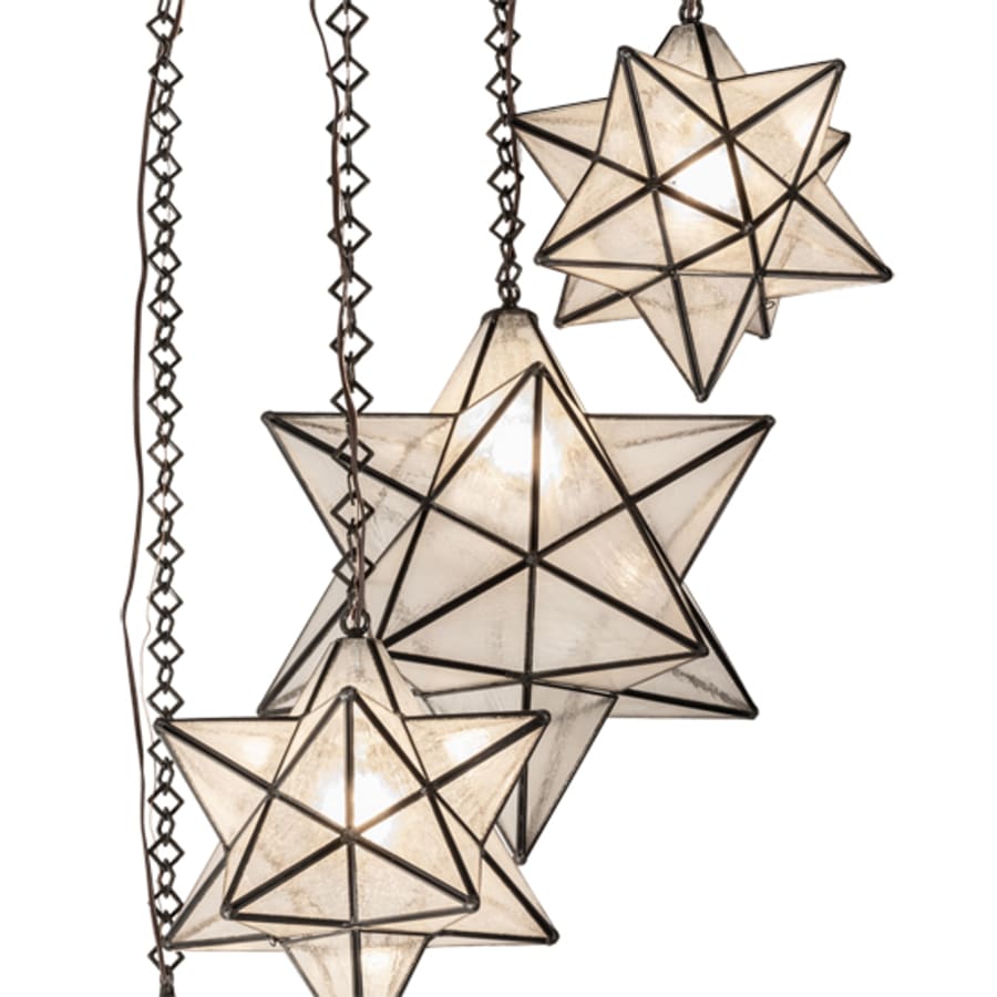 Meyda Tiffany 5 Light 36" Wide Multi Light Pendant