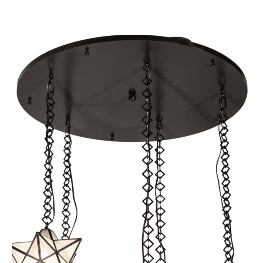 Meyda Tiffany 5 Light 36" Wide Multi Light Pendant