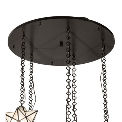 Meyda Tiffany 5 Light 36" Wide Multi Light Pendant
