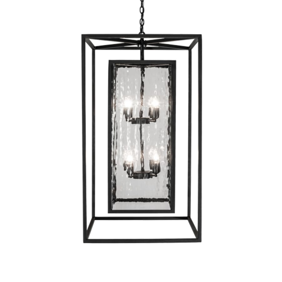 Meyda Tiffany 8 Light 34" Wide Taper Candle Pendant