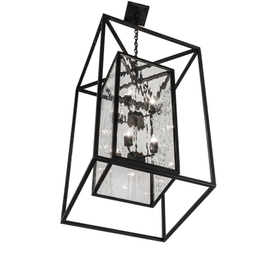 Meyda Tiffany 8 Light 34" Wide Taper Candle Pendant