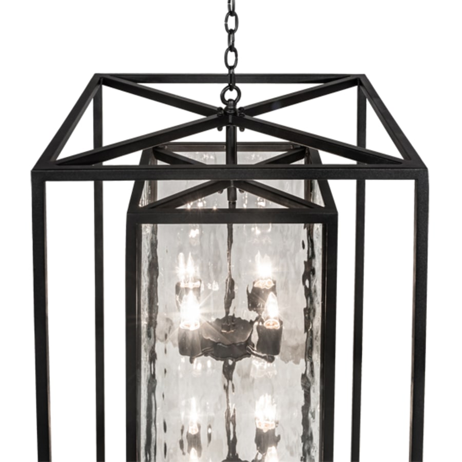 Meyda Tiffany 8 Light 34" Wide Taper Candle Pendant