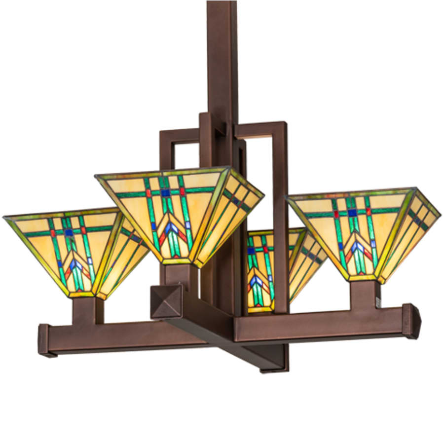 Meyda Tiffany 4 Light 45" Wide Pendant