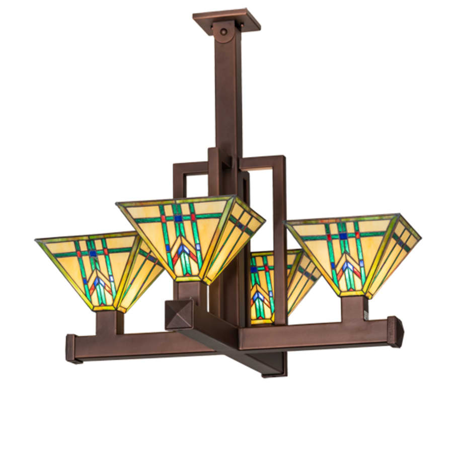 Meyda Tiffany 4 Light 45" Wide Pendant