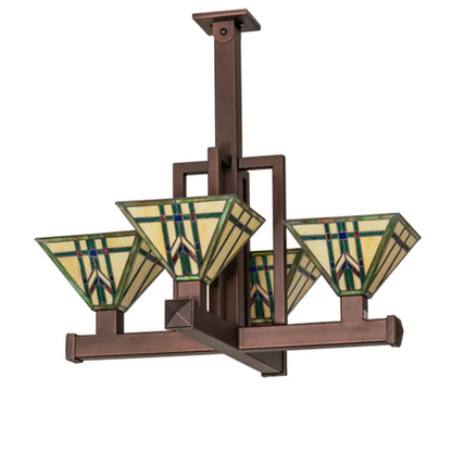 Meyda Tiffany 4 Light 45" Wide Pendant