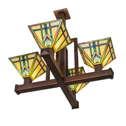 Meyda Tiffany 4 Light 45" Wide Pendant
