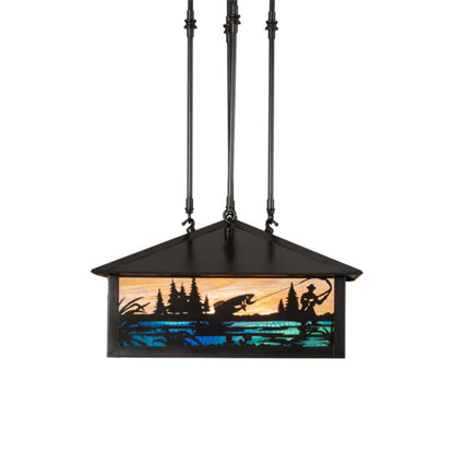 Meyda Tiffany 3 Light 24" Wide Pendant