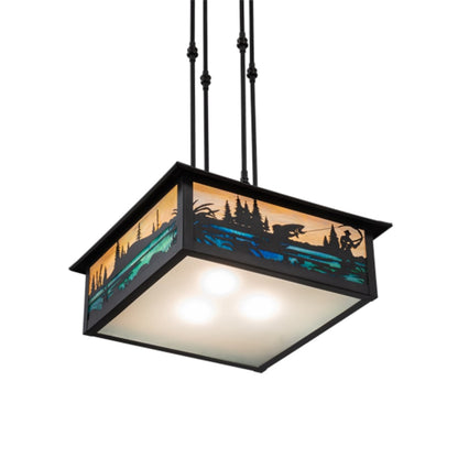 Meyda Tiffany 3 Light 24" Wide Pendant