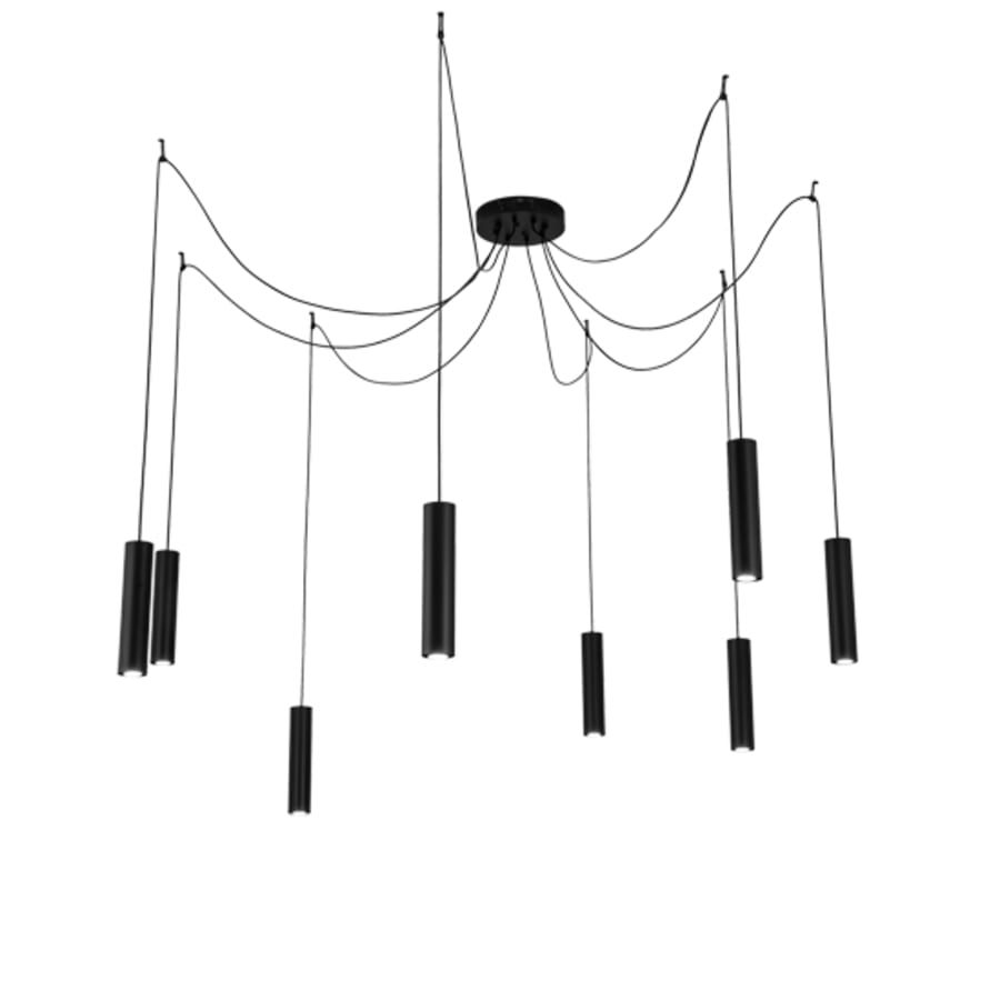 Meyda Tiffany 8 Light 214" Wide Suspension Multi Light Pendant