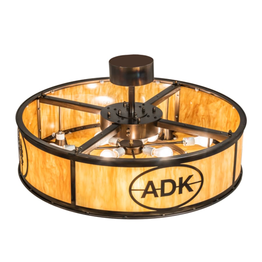 Meyda Tiffany 8 Light 37" Wide Pendant