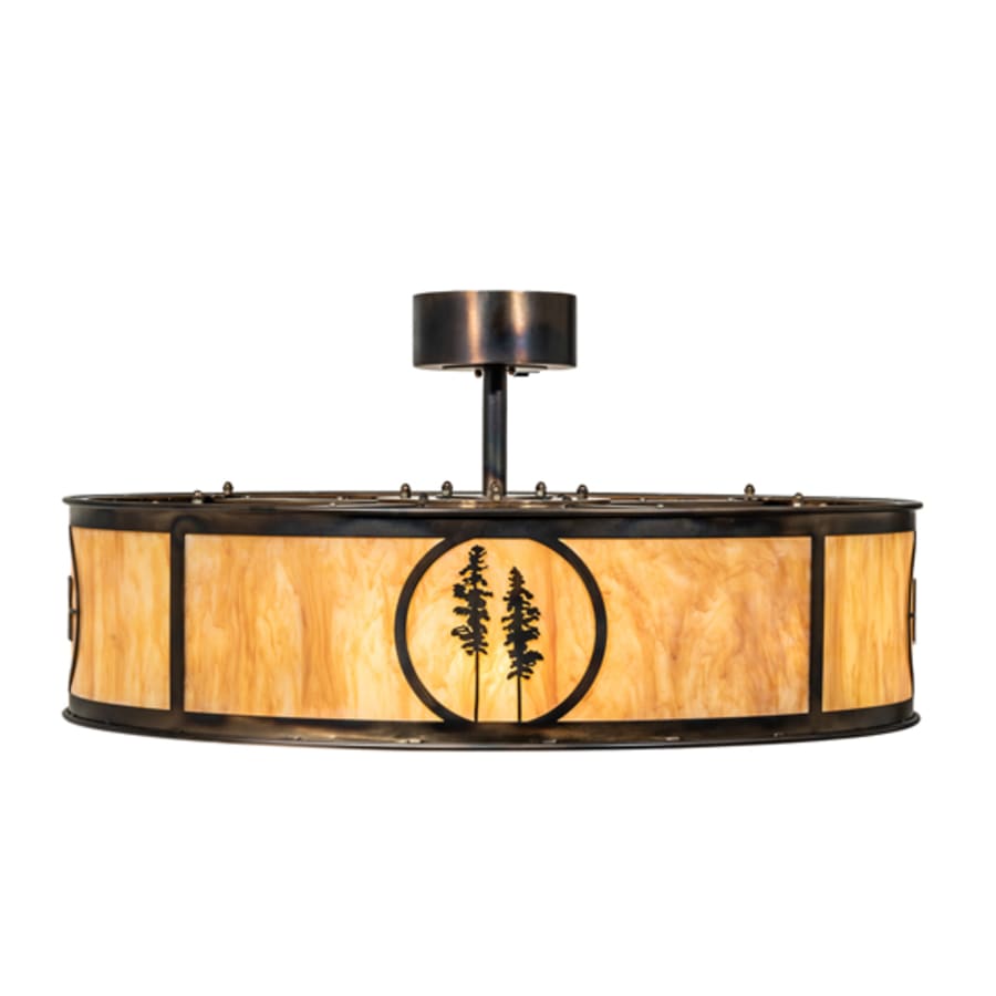 Meyda Tiffany 8 Light 37" Wide Pendant