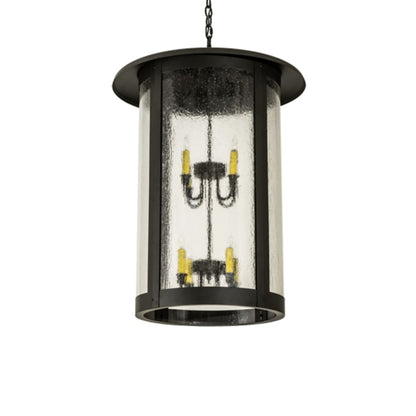 Meyda Tiffany 8 Light 25" Wide Taper Candle Pendant