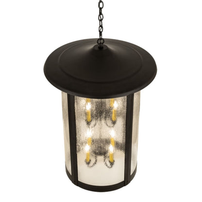 Meyda Tiffany 8 Light 25" Wide Taper Candle Pendant