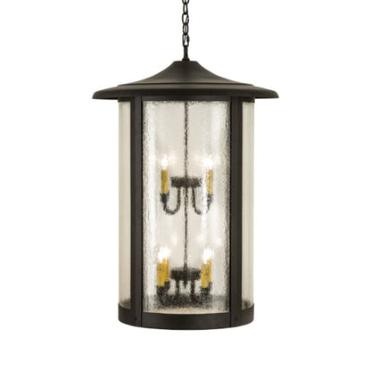 Meyda Tiffany 8 Light 25" Wide Taper Candle Pendant