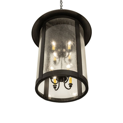 Meyda Tiffany 8 Light 25" Wide Taper Candle Pendant