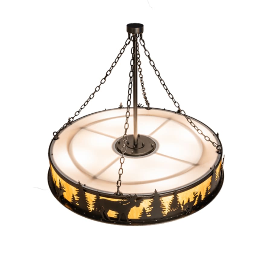 Meyda Tiffany 8 Light 48" Wide Pendant