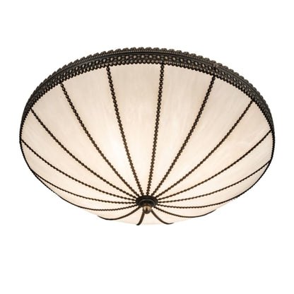 Meyda Tiffany Shansky 4 Light 30" Wide Semi-Flush Bowl Ceiling Fixture