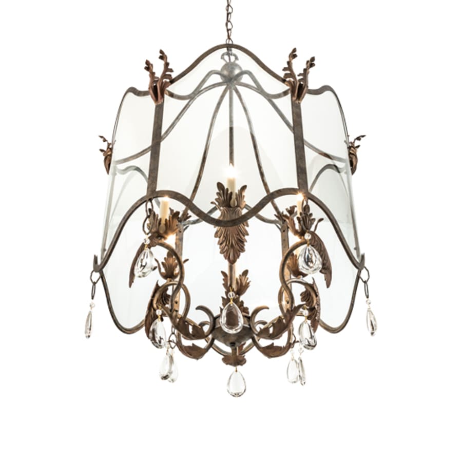 Meyda Tiffany 6 Light 27" Wide Pendant