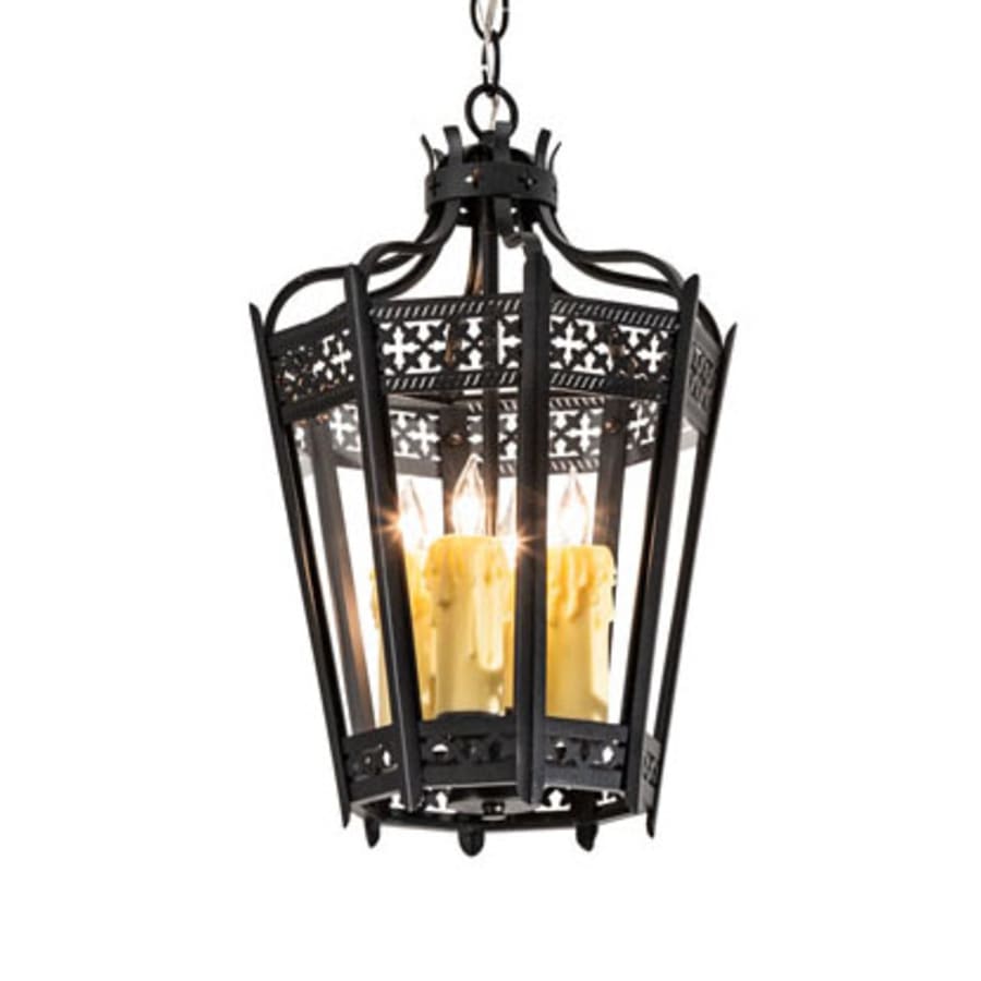 Meyda Tiffany 3 Light 11" Wide Taper Candle Pendant