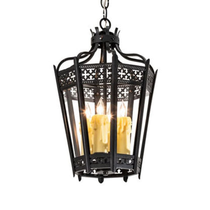 Meyda Tiffany 3 Light 11" Wide Taper Candle Pendant
