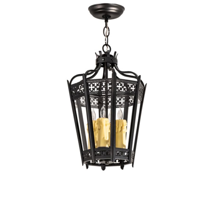 Meyda Tiffany 3 Light 11" Wide Taper Candle Pendant