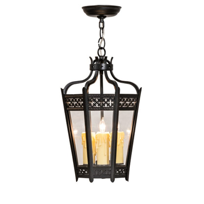Meyda Tiffany 3 Light 11" Wide Taper Candle Pendant