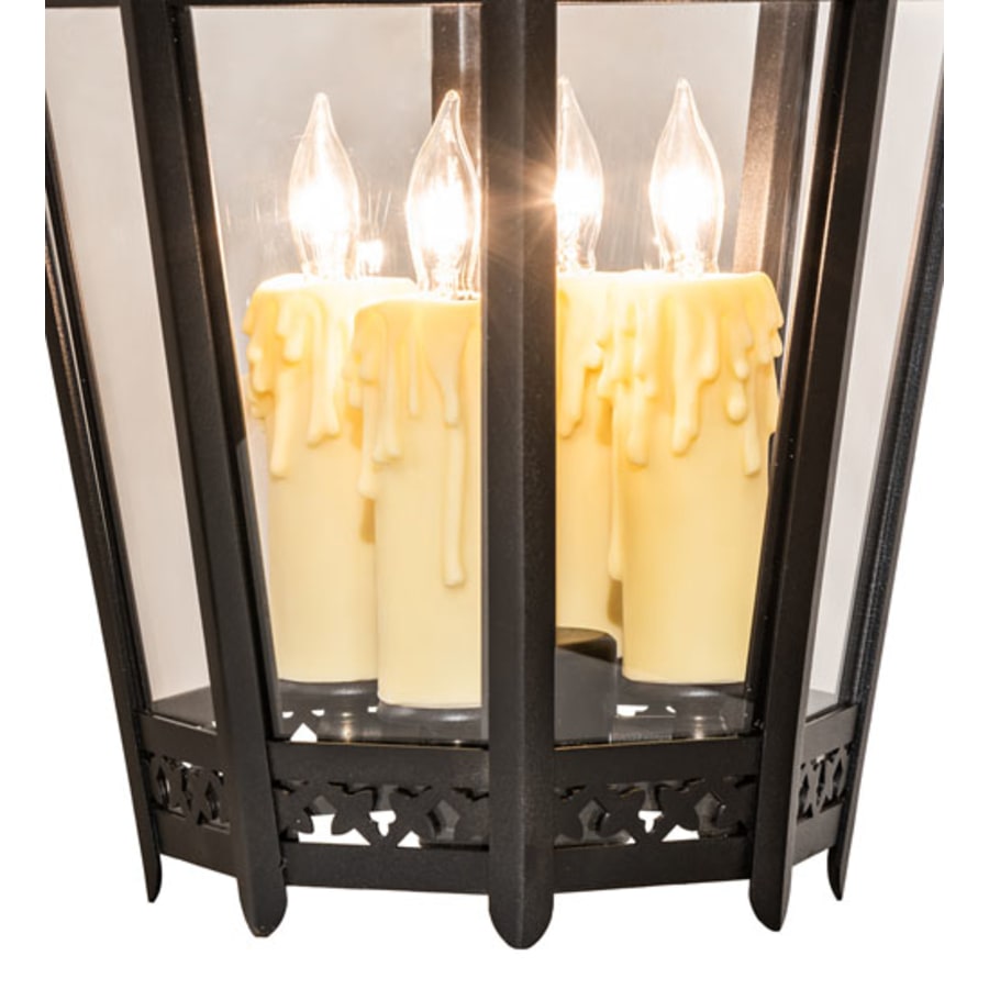 Meyda Tiffany 3 Light 11" Wide Taper Candle Pendant