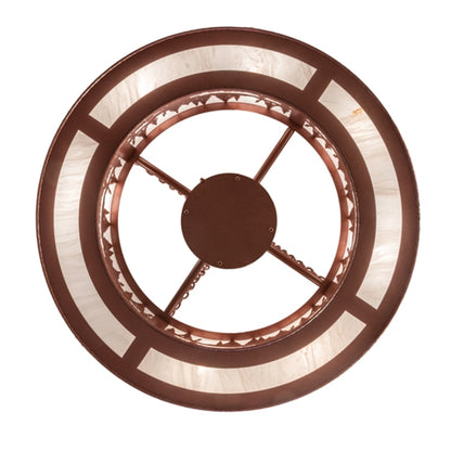 Meyda Tiffany 8 Light 36" Wide Abstract Pendant