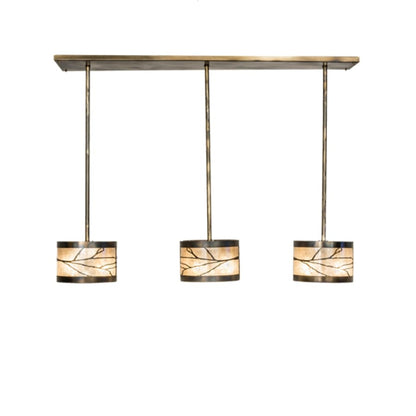 Meyda Tiffany 6 Light 50" Wide Linear Pendant