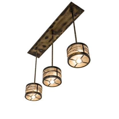 Meyda Tiffany 6 Light 50" Wide Linear Pendant