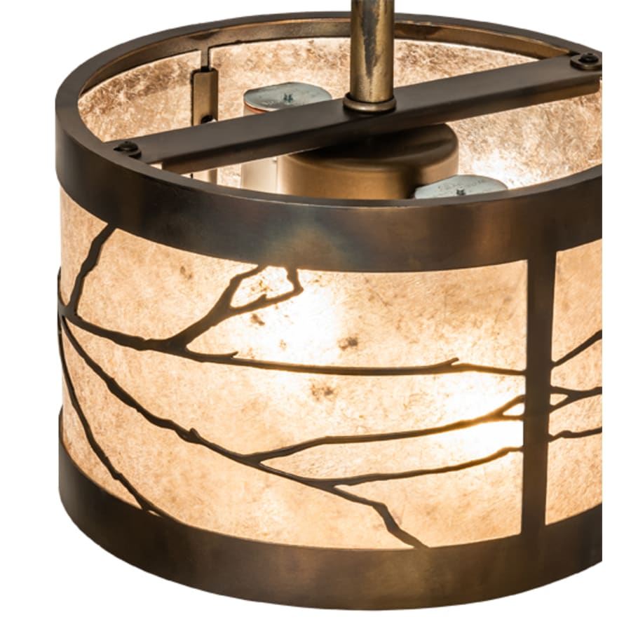 Meyda Tiffany 6 Light 50" Wide Linear Pendant