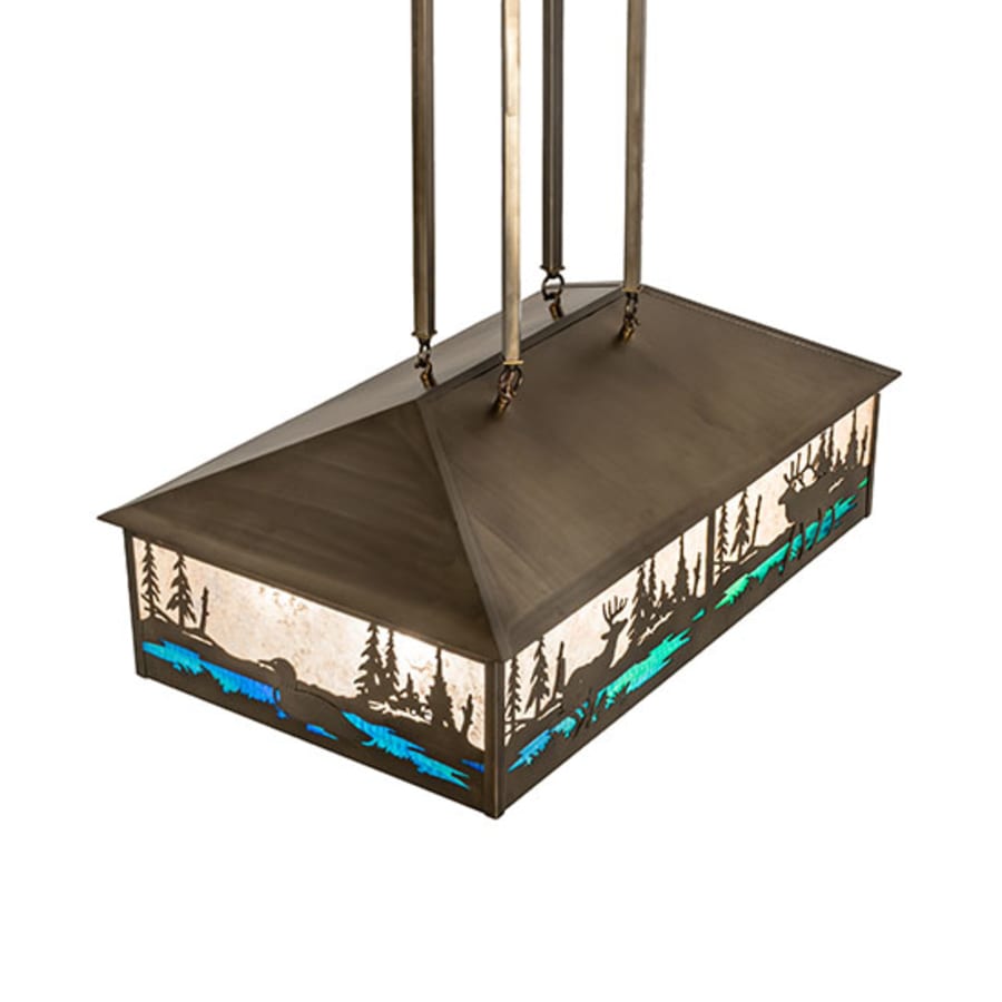 Meyda Tiffany 8 Light 36" Wide Linear Pendant