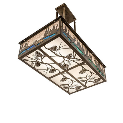 Meyda Tiffany 8 Light 36" Wide Linear Pendant