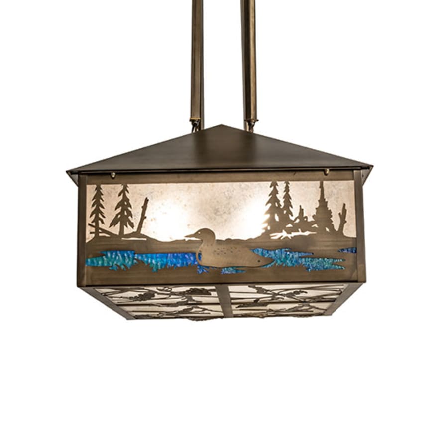 Meyda Tiffany 8 Light 36" Wide Linear Pendant