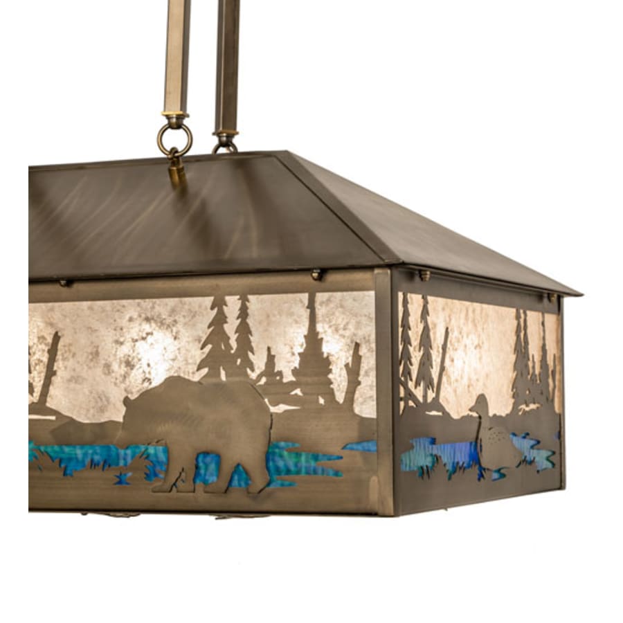 Meyda Tiffany 8 Light 36" Wide Linear Pendant