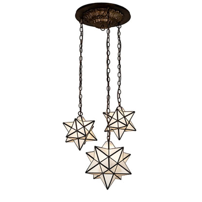 Meyda Tiffany 3 Light 22" Wide Multi Light Pendant