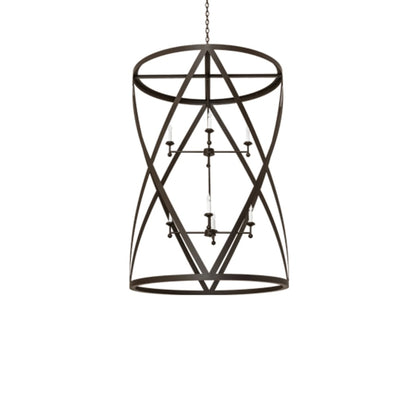 Meyda Tiffany 8 Light 42" Wide Taper Candle Pendant